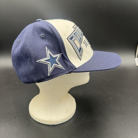 Vintage NFL Dallas Cowboys Embroidered SnapBack Hat Cap Pro Series OS - Picture 2 of 7